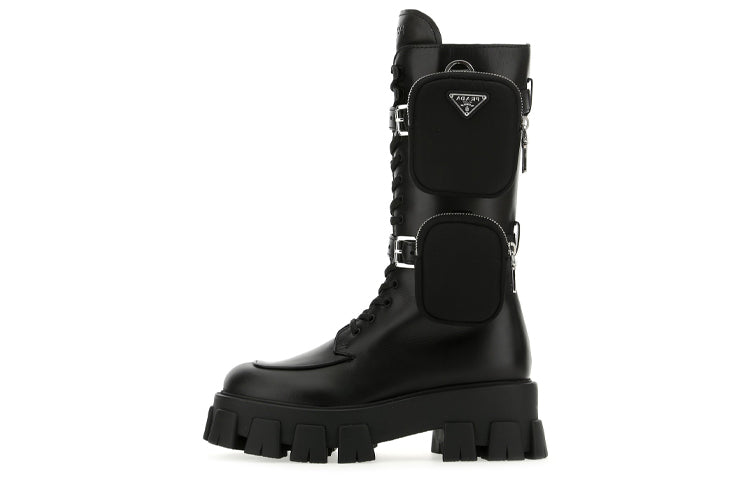 Prada Monolith Women's Knee High Boots