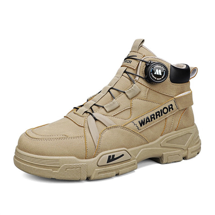 Men's Khaki Warrior Boots