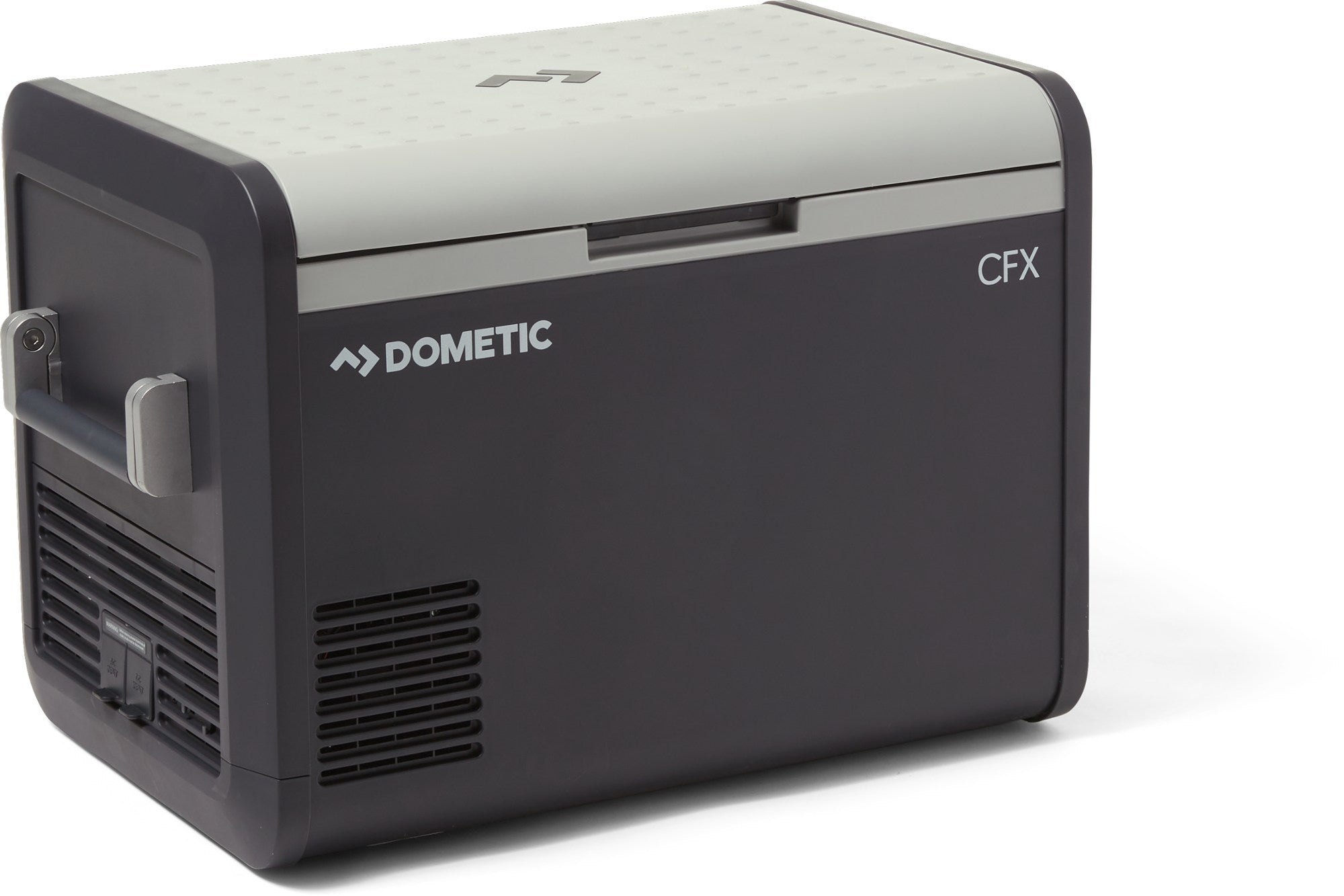 ثلاجة كهربائية CFX3 55IM + ماكينة صنع الثلج Dometic، باللون الأسود