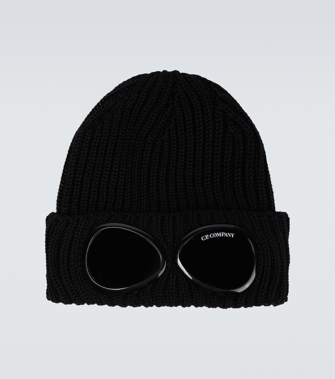 Wool CGoggle hat. Company, black