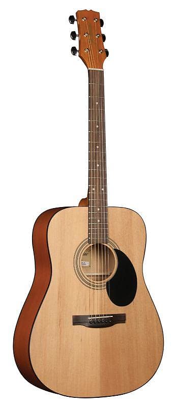 Jasmine S35 Dreadnought Acoustic Guitar. Natural Finish