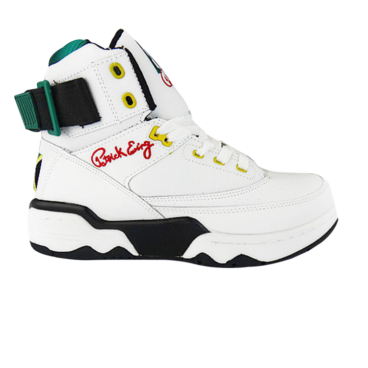 Ewing 33 Hi 'Jamaica' sneakers, white