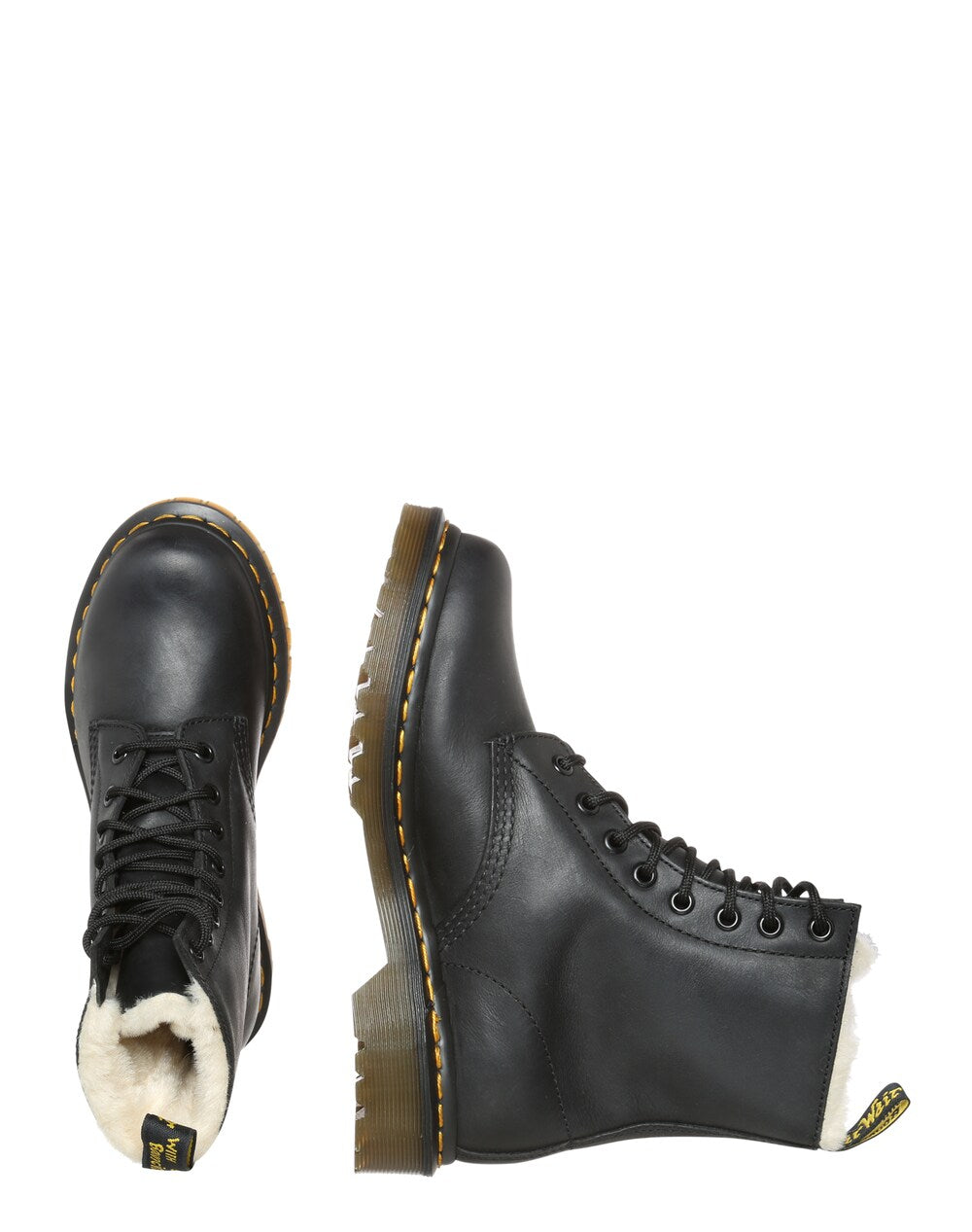 Lace-up ankle boots by Dr. Martens 1460 Serena - 8, black