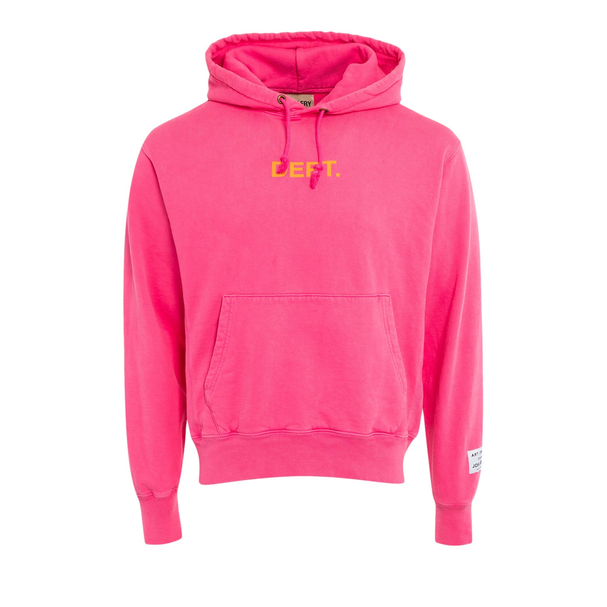 Flo Pink Gallery Logo Hoodie