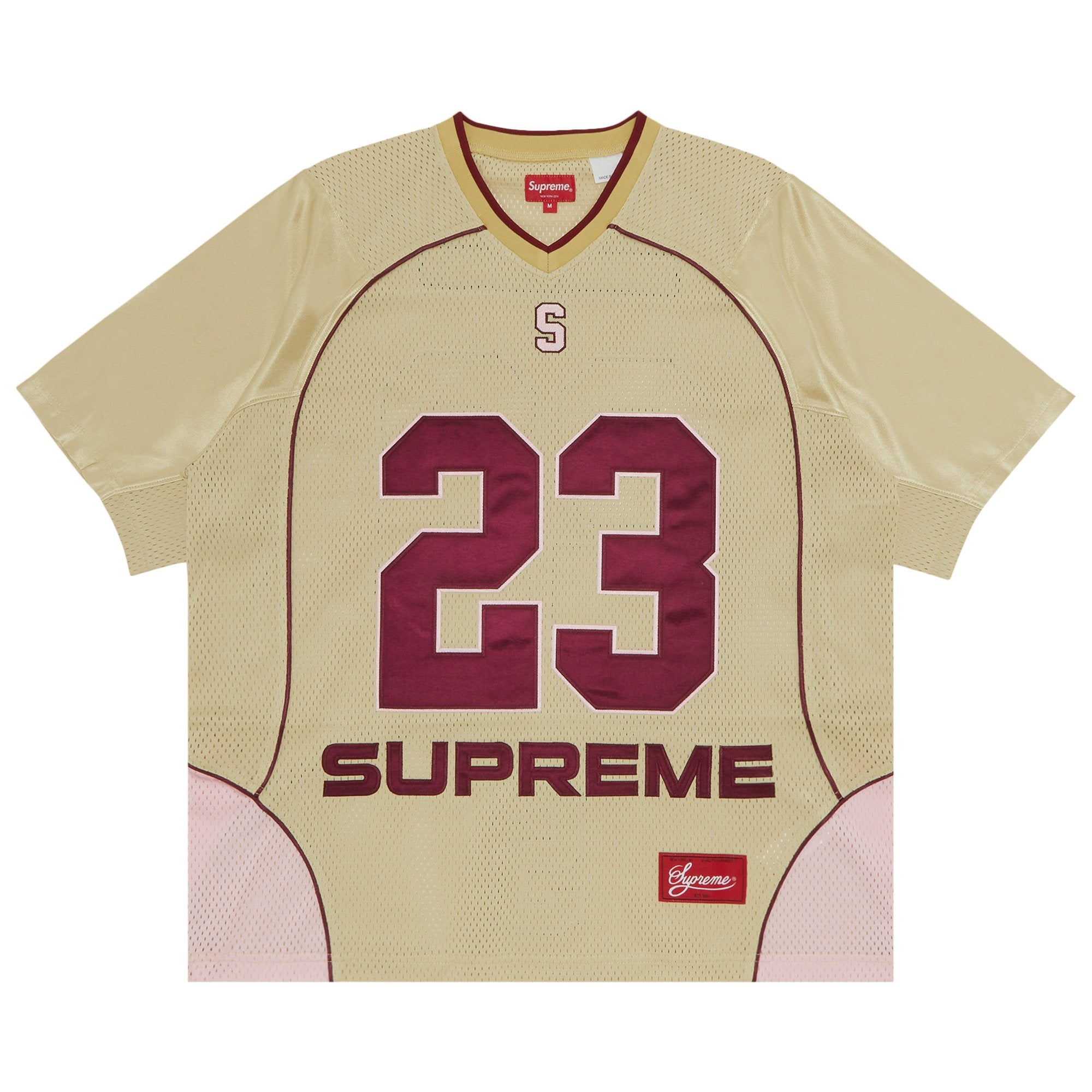 قميص كرة القدم Supreme Perfect Season باللون الذهبي