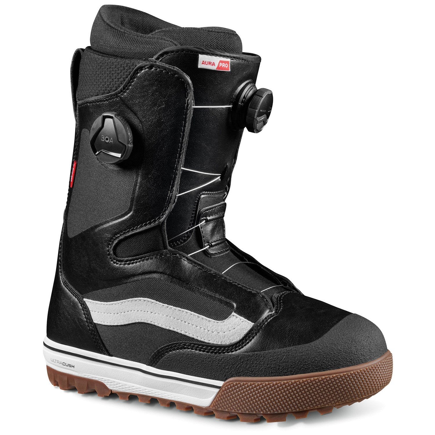 Vans Aura Pro Snowboard Boots, Black