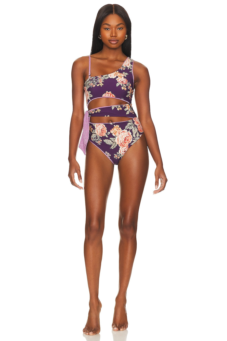 Maaji Limited Edition Stunning Reversible swimsuit, purple