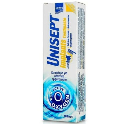 Unisept Implants toothpaste for everyday use 100ml, Intermed