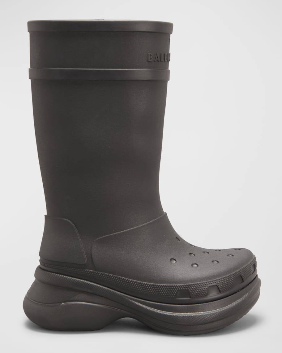 Balenciaga's Croc collaboration rain boots