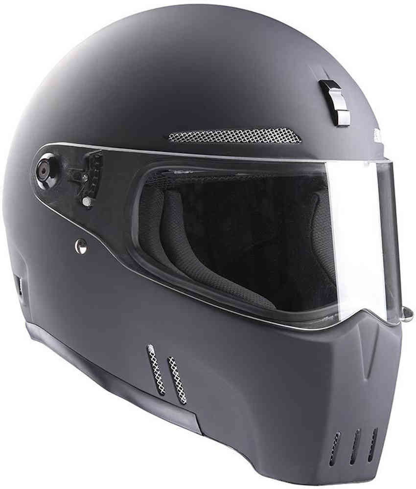 Motorcycle helmet Alien II Bandit, black matt