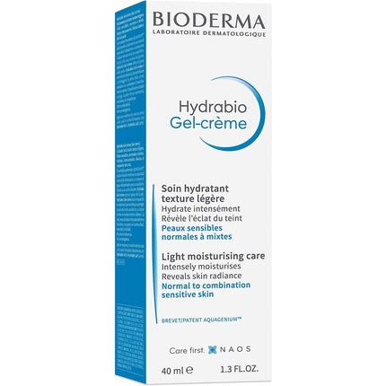 Hydrabio Gel-cream Light moisturizing care 40ml, Bioderma