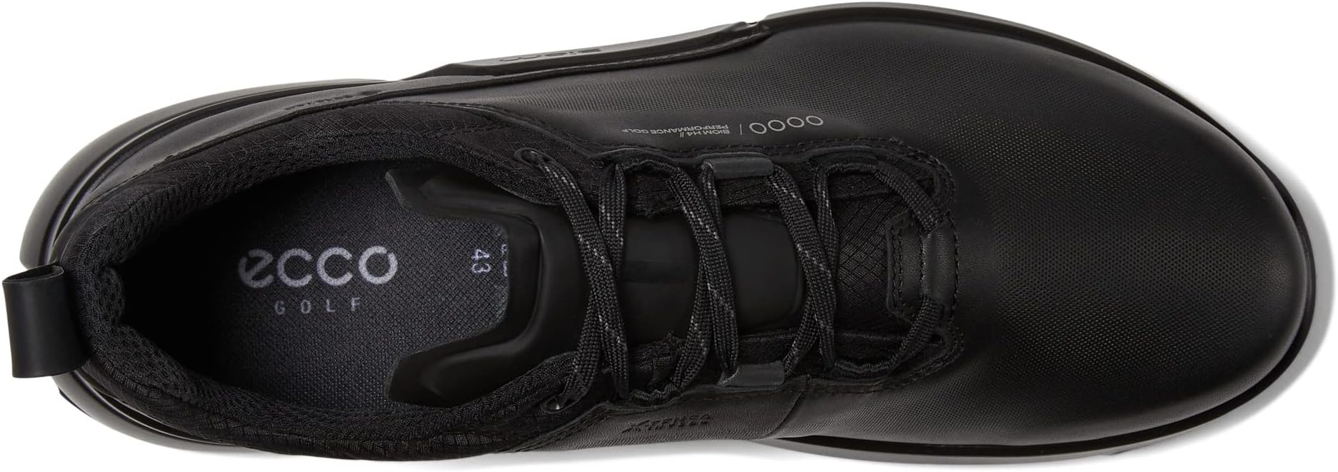 Biom H4 GORE-TEX Waterproof Golf Hybrid ECCO Shoes, Black Cow Leather