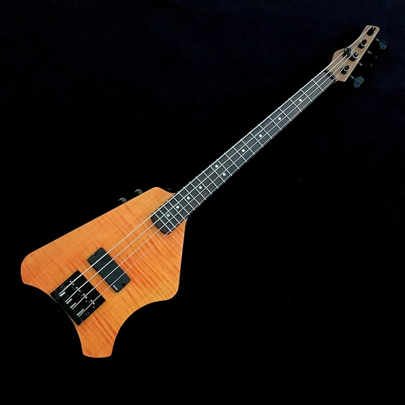 Bass guitar JD Guitars 2023 CB-1, Compact Bass-1 Solar Flare