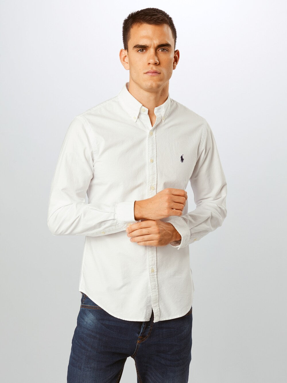 Polo Ralph Lauren slim fit business shirt, white