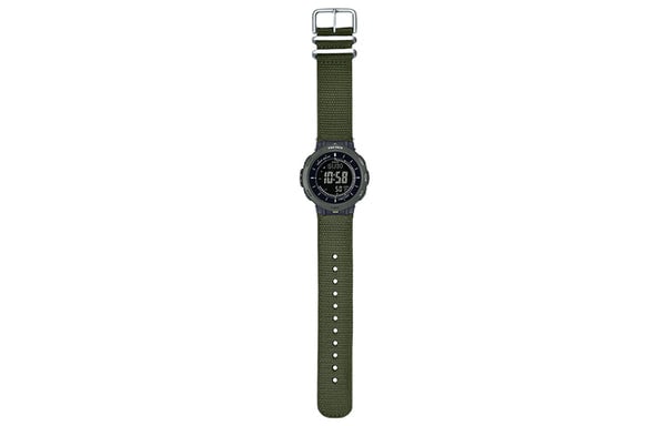 Casio Pro Trek Digital Watch 'Green Black', green