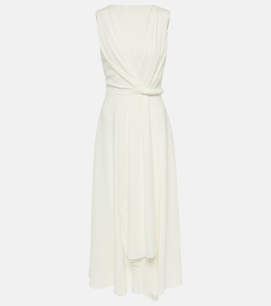 Roksanda Parsi crepe wedding dress, white