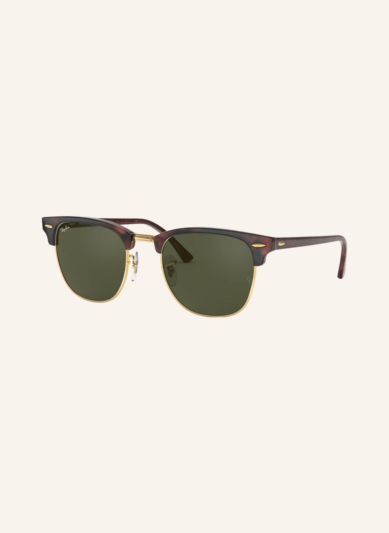 نظارات شمسية Ray-Ban RB3016 CLUBMASTER، هافانا