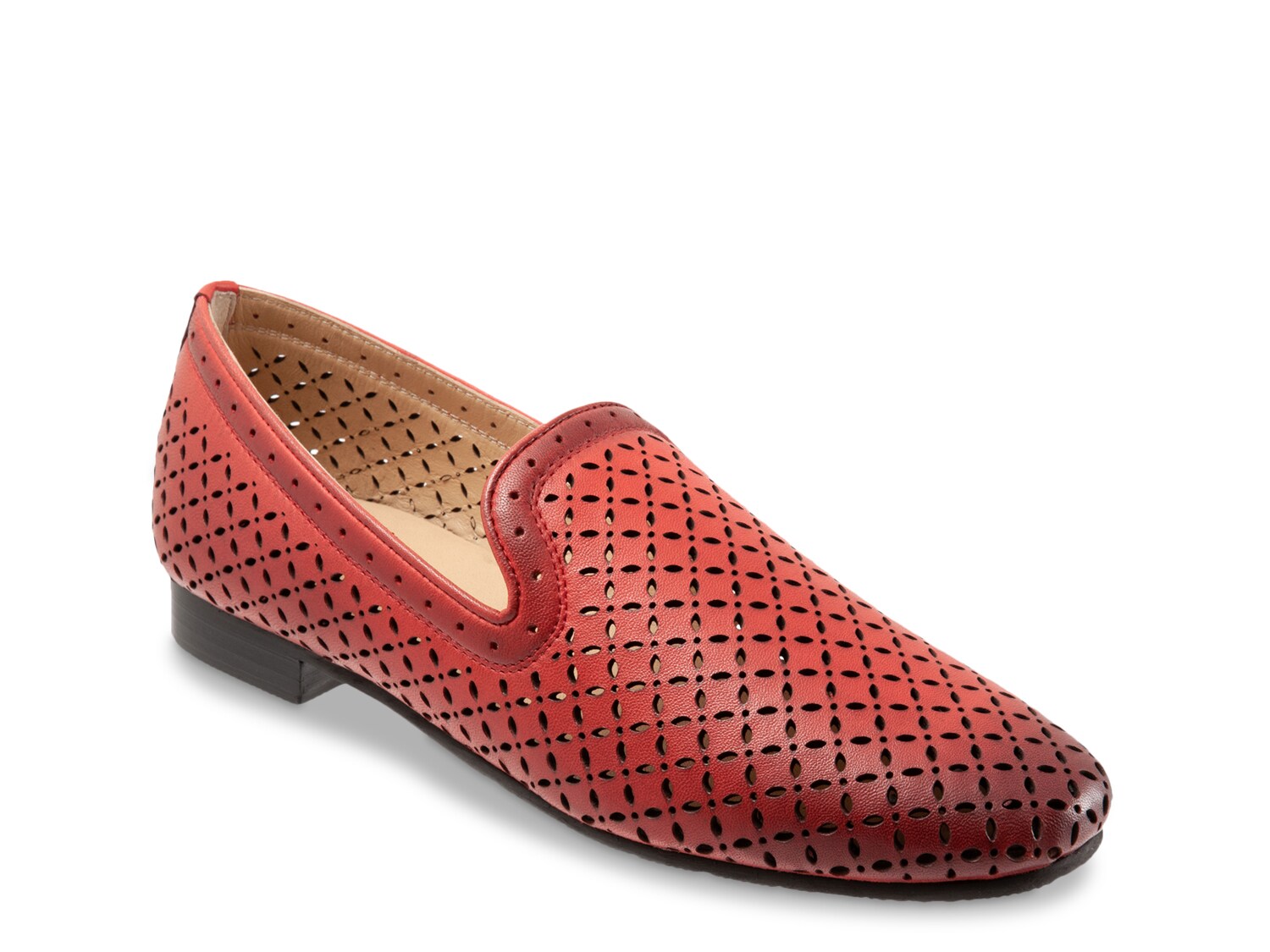 Trotters Ginger Loafers, Red