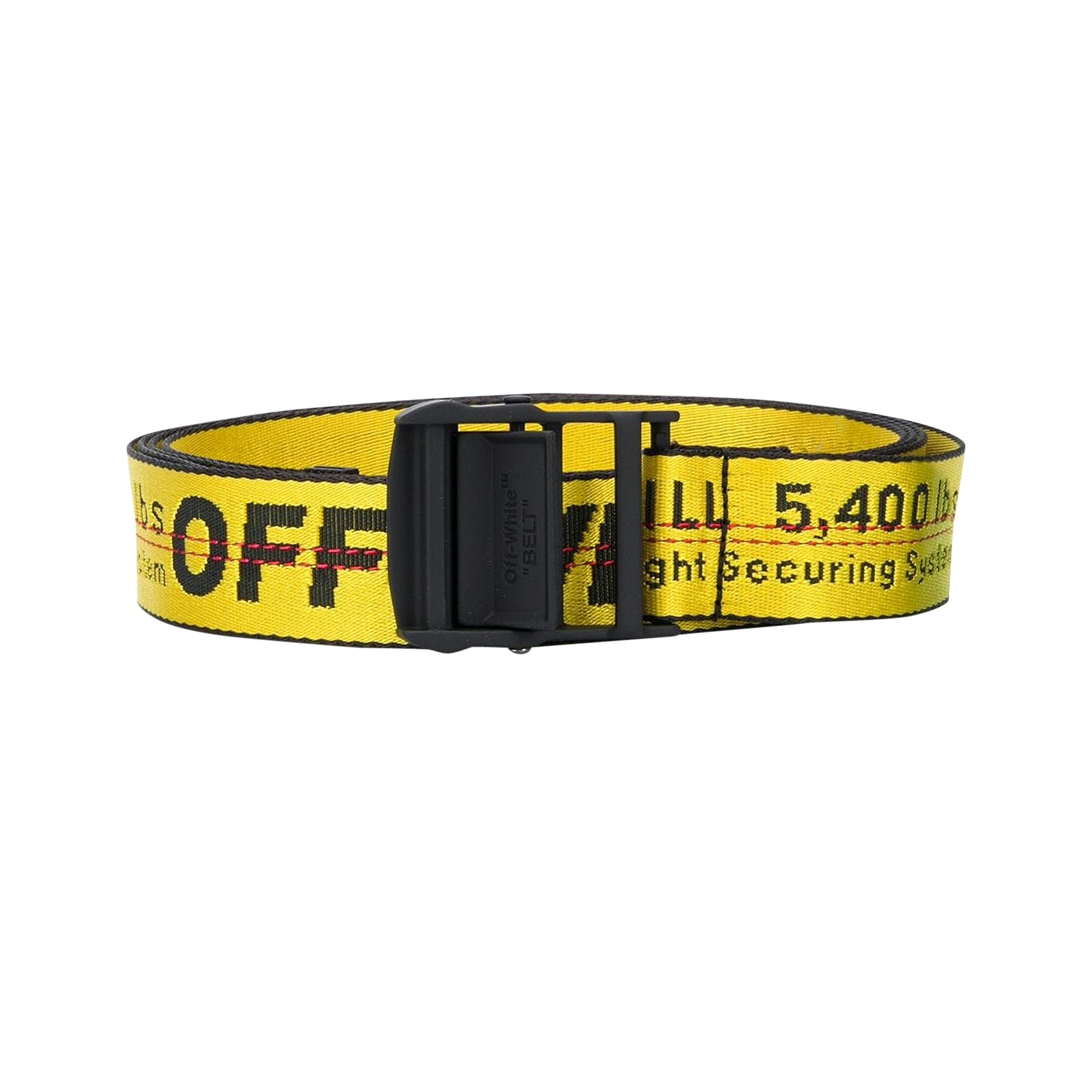 Off-White Classic Industrial Belt Yellow/Black