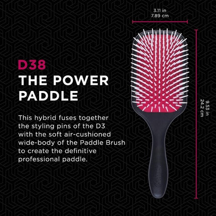 D38 Power Paddle باللونين الأسود والأحمر، Denman