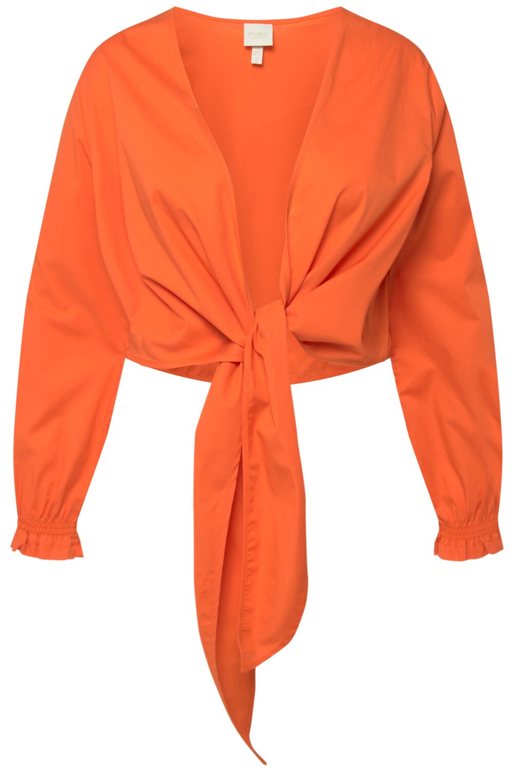 Blouse Ulla Popken, dark orange