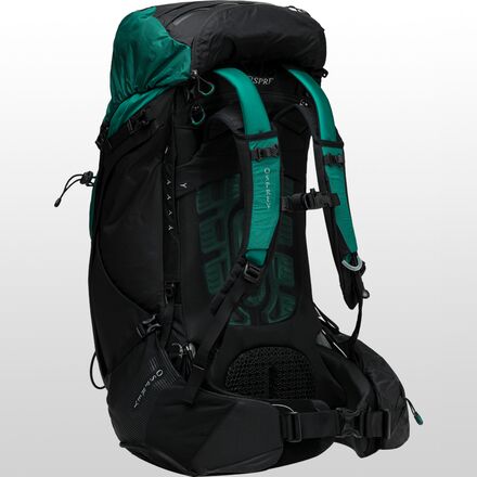 حقيبة ظهر AirScape سعة 68 لتر من UNLTD - حقيبة Osprey Packs للنساء، Hostas Green