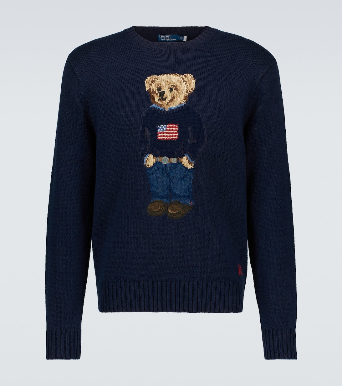 Polo Ralph Lauren Cotton Blend Crewneck Sweater, Blue