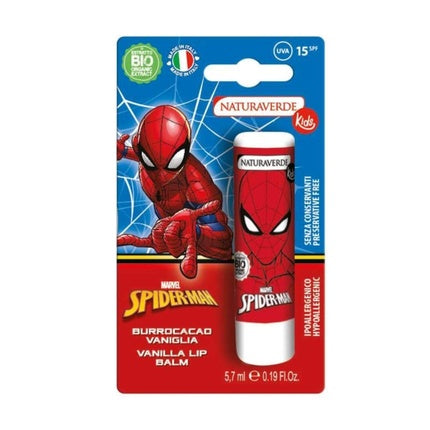 Vanilla lip balm “Spiderman” with SPF15, Naturaverde