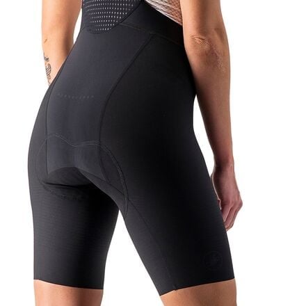 Premio Black shorts with straps - women's Castelli, black