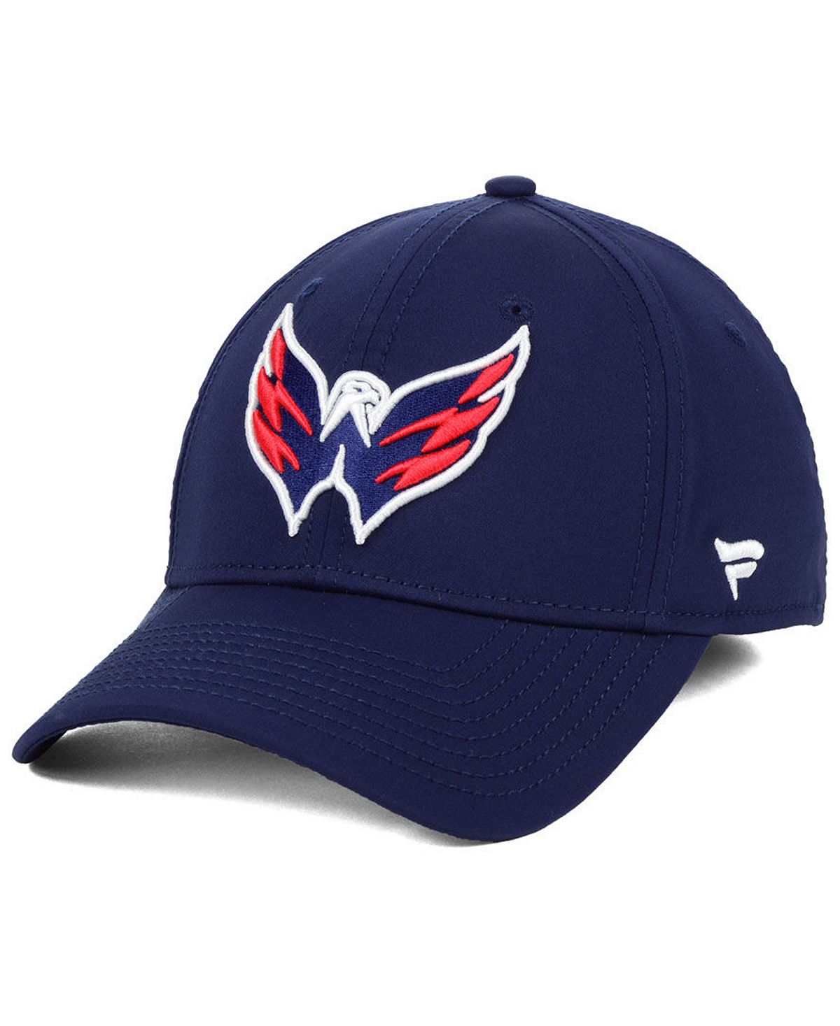 Washington Capitals Authentic NHL Headwear Basic Flexible Stretch Fitted Cap