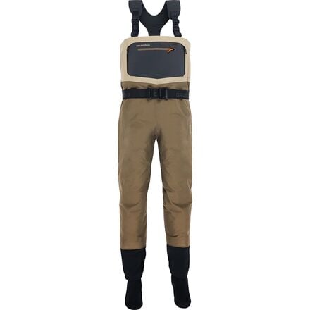 Men's Boundary Stockingfoot Waders Grundens, Stone/Otter