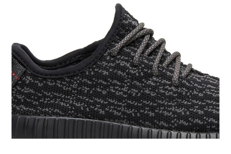 حذاء رياضي Adidas Yeezy Boost 350 Infant 'Pirate Black' 2016، باللون الأسود