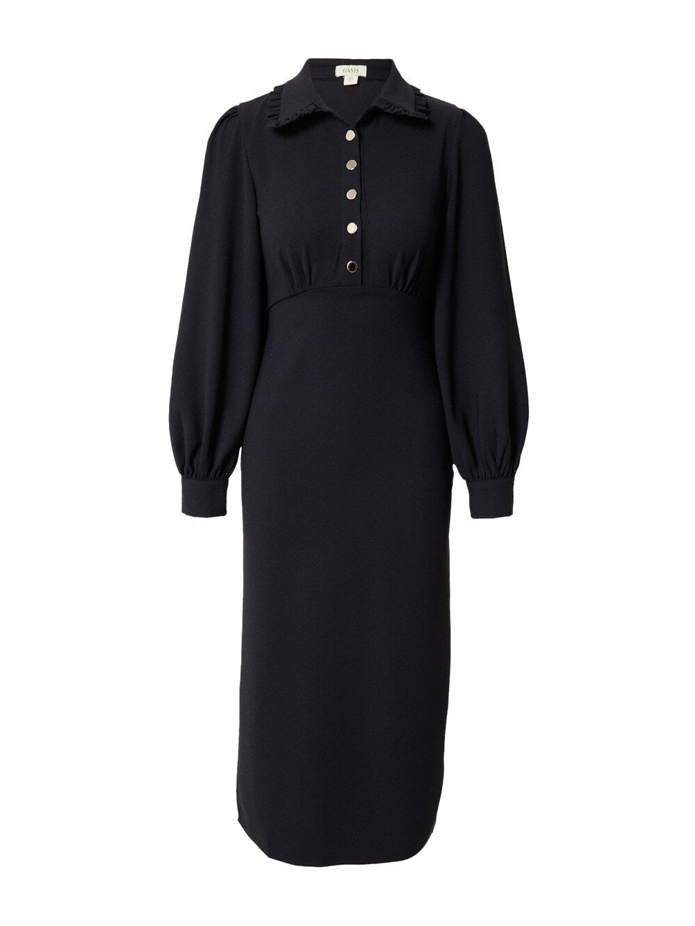 Shirt-dress Oasis, black