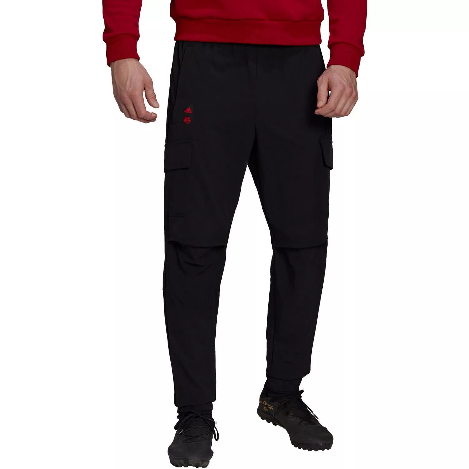 adidas New York Red Bulls Men's Black Travel Pants