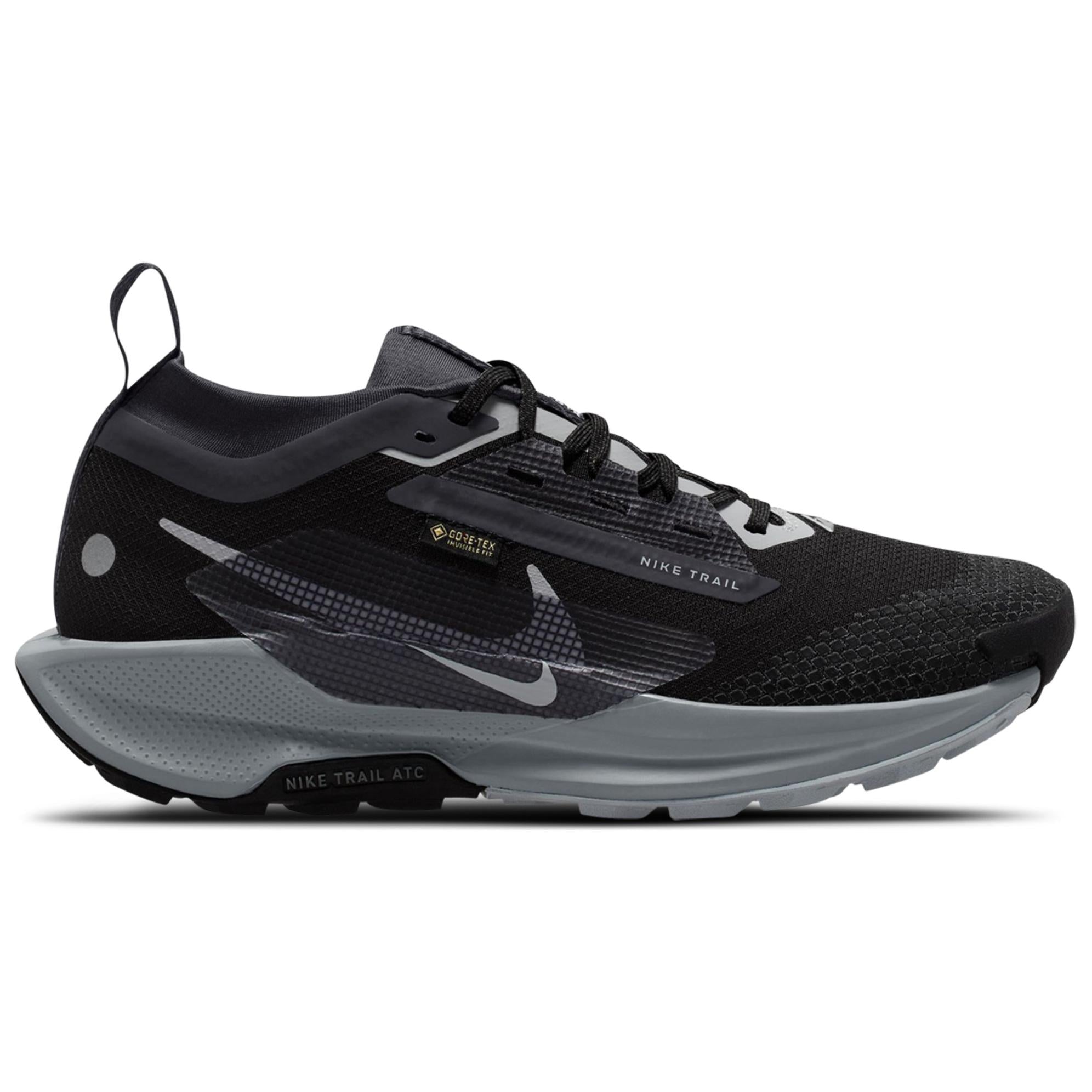 Nike React Pegasus Trail 5 Gore-Tex Black Cool Grey Women's, Black