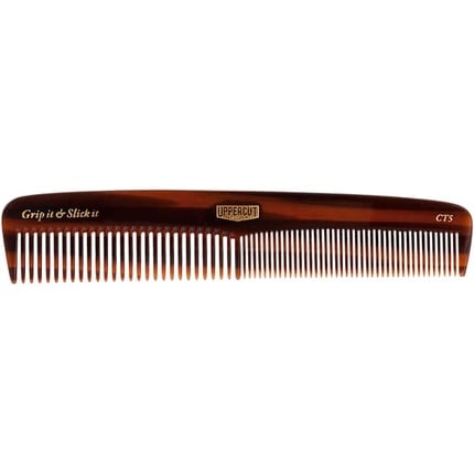 Tortoiseshell Comb Ct5 - wide tooth detangling comb for long and short hairstyles , Uppercut Deluxe