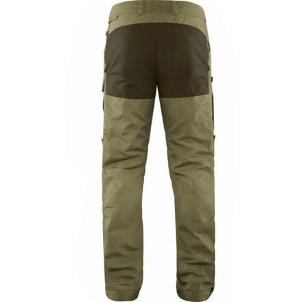 Vidda Pro men's Fjallraven ventilated trousers, Laurel Green/Deep Forest