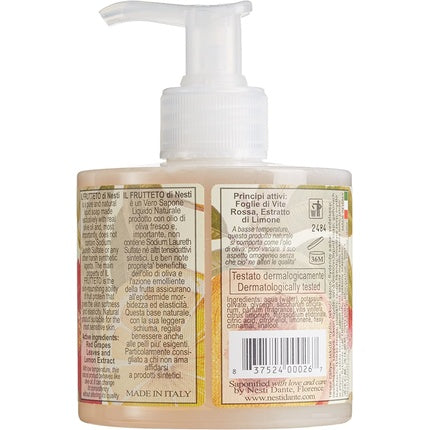 Nesti Dante Il Frutteto Natural liquid soap 300ml, Healthcentre