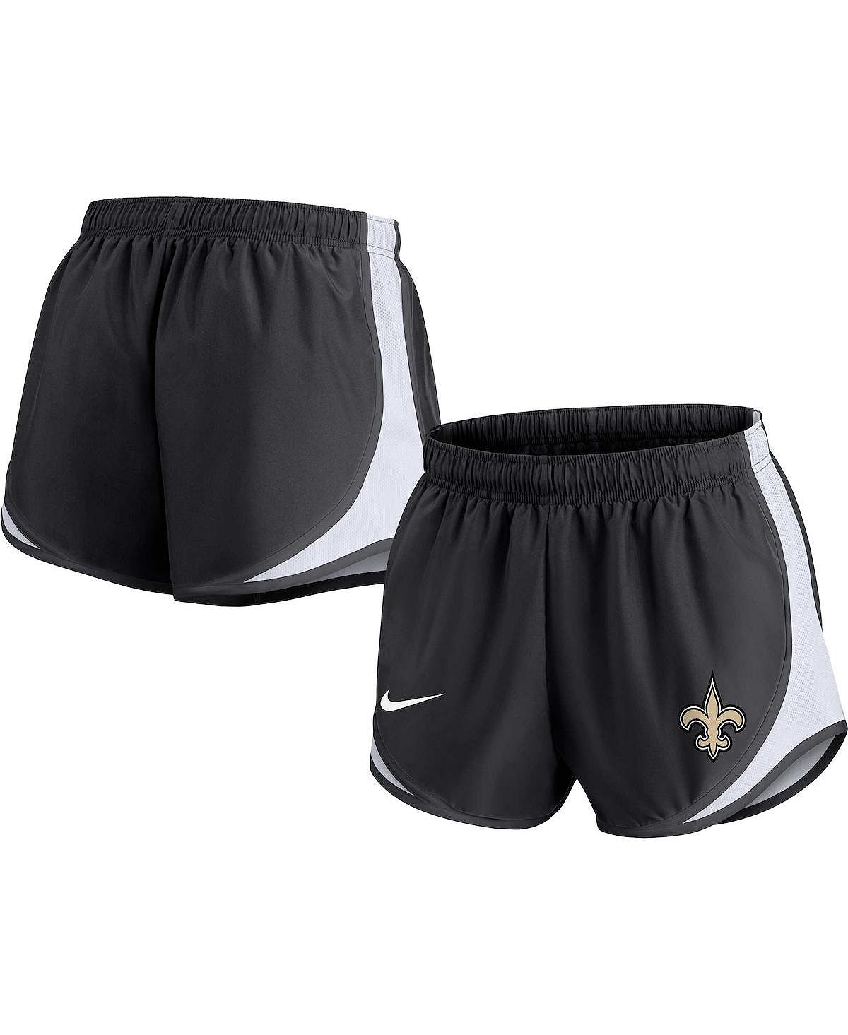 New Orleans Saints Nike Women's Plus Size Tempo Shorts Black