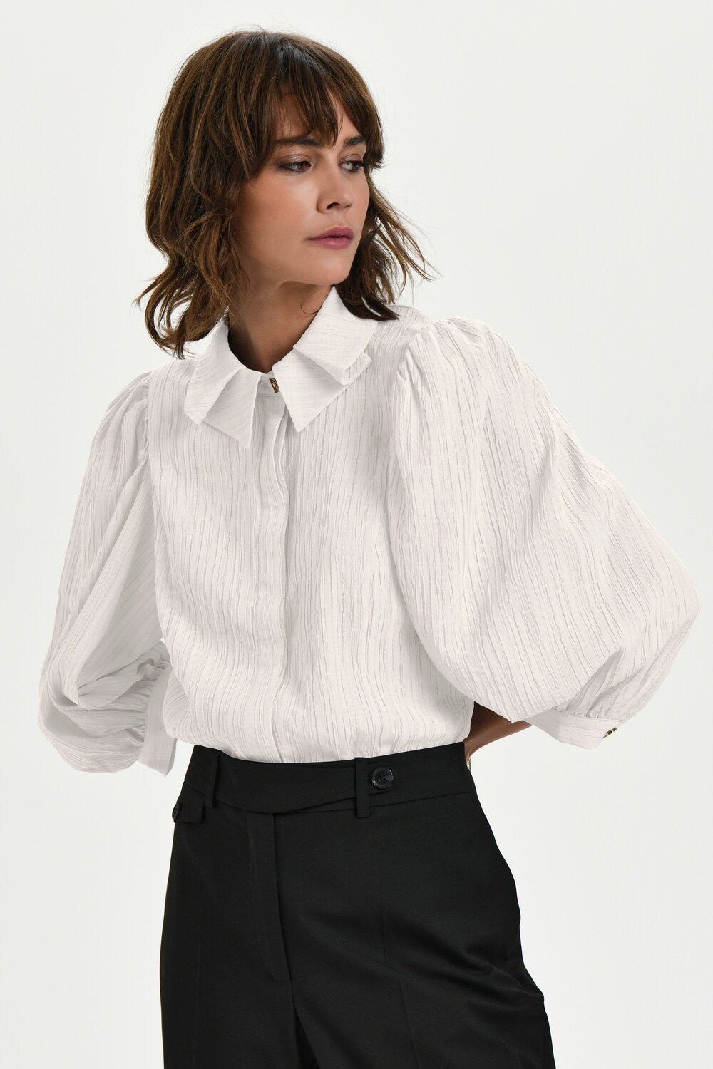 Blouse KAREN BY SIMONSEN Frosty, white