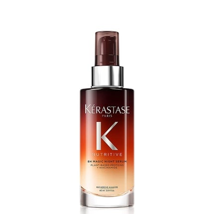 Nutritive 8H Magic Night Nourishing and smoothing serum for normal to slightly dry hair without parabens 90 ml, Kerastase