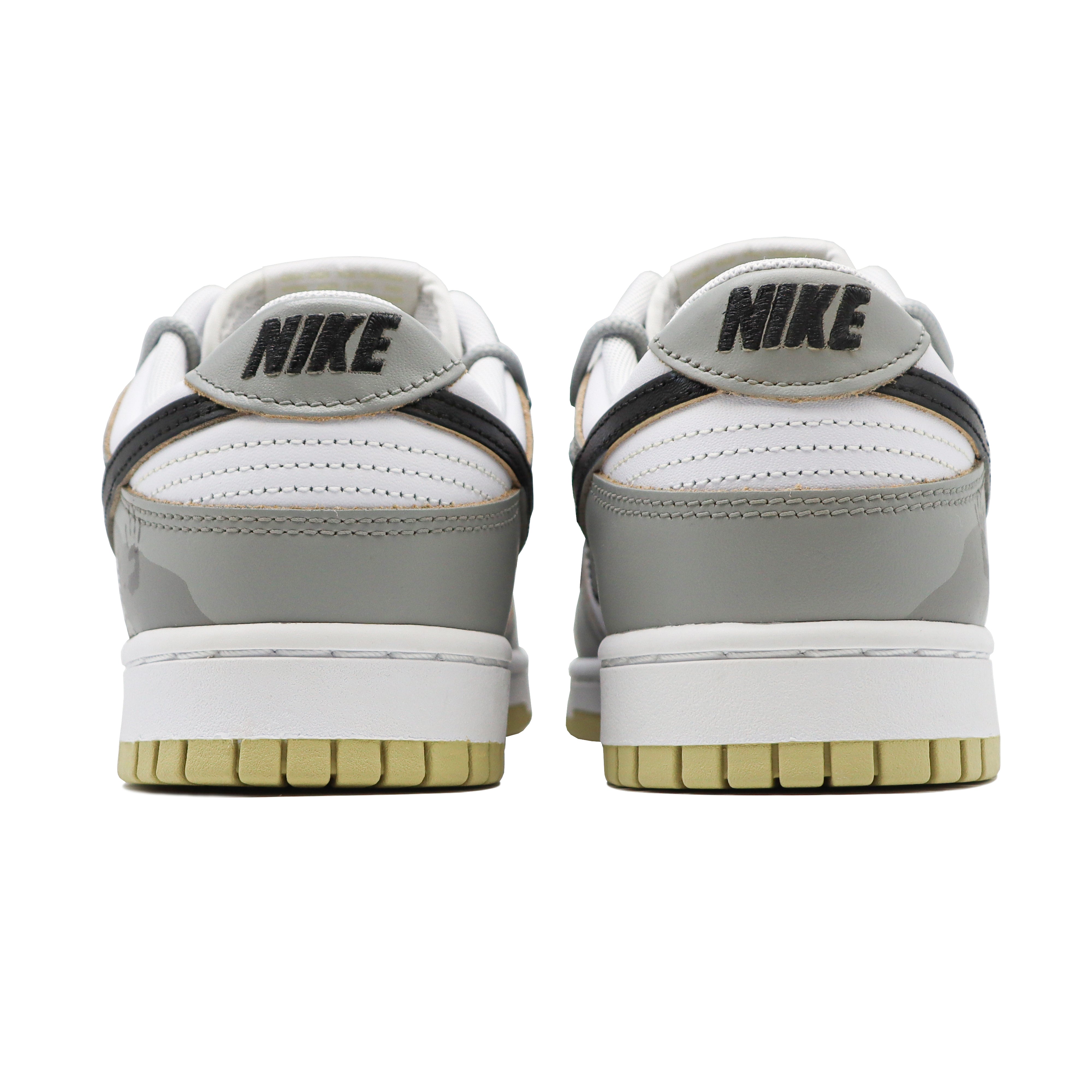 Nike Dunk Skateboarding Shoes Men Low-top Grey/white, light grey