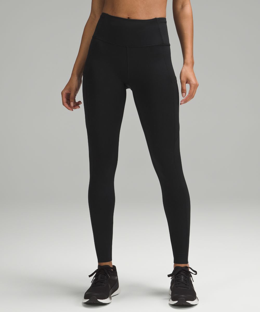 Lululemon High Rise Fast and Loose Leggings, Black