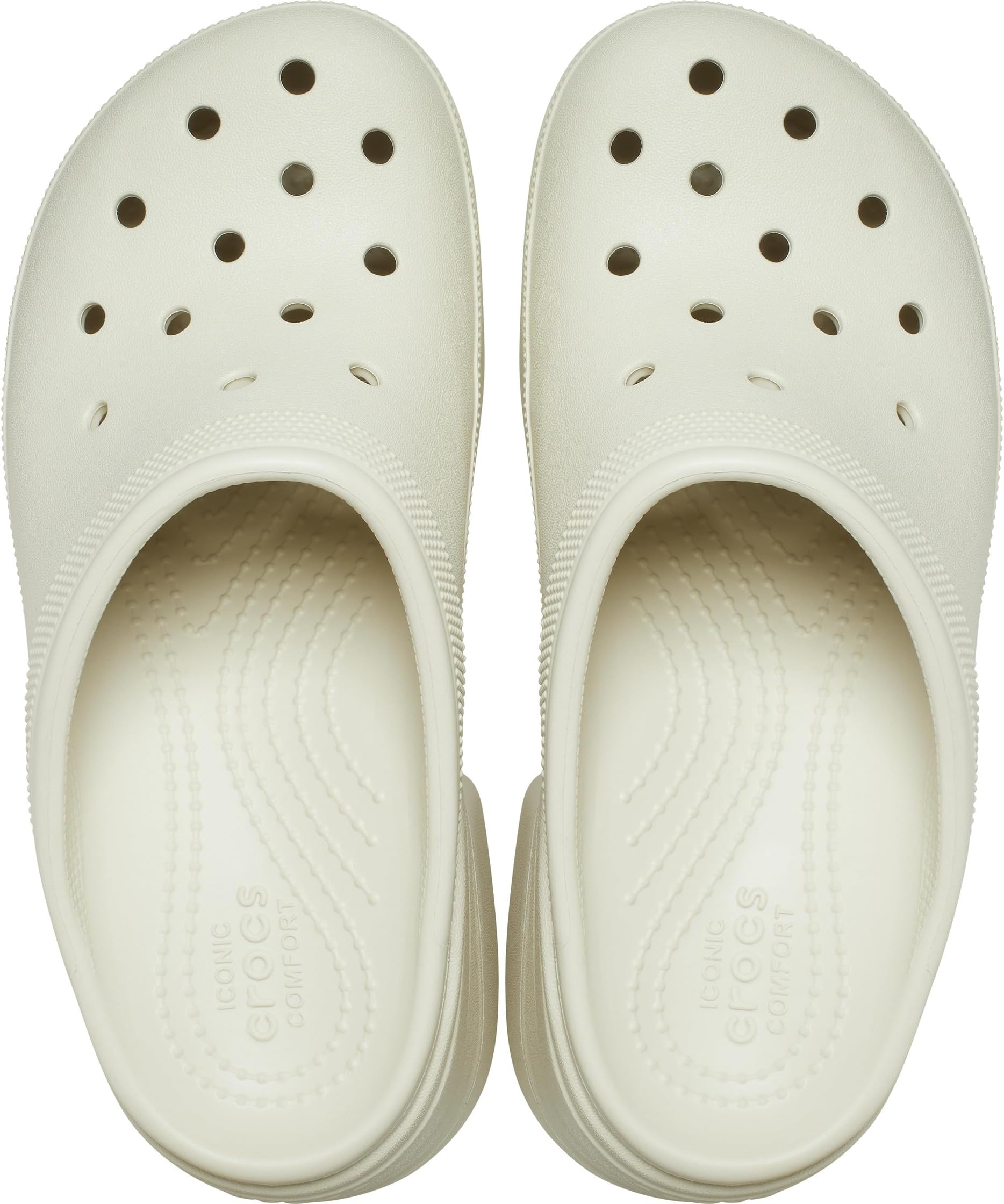 Siren Clog Crocs, Bone