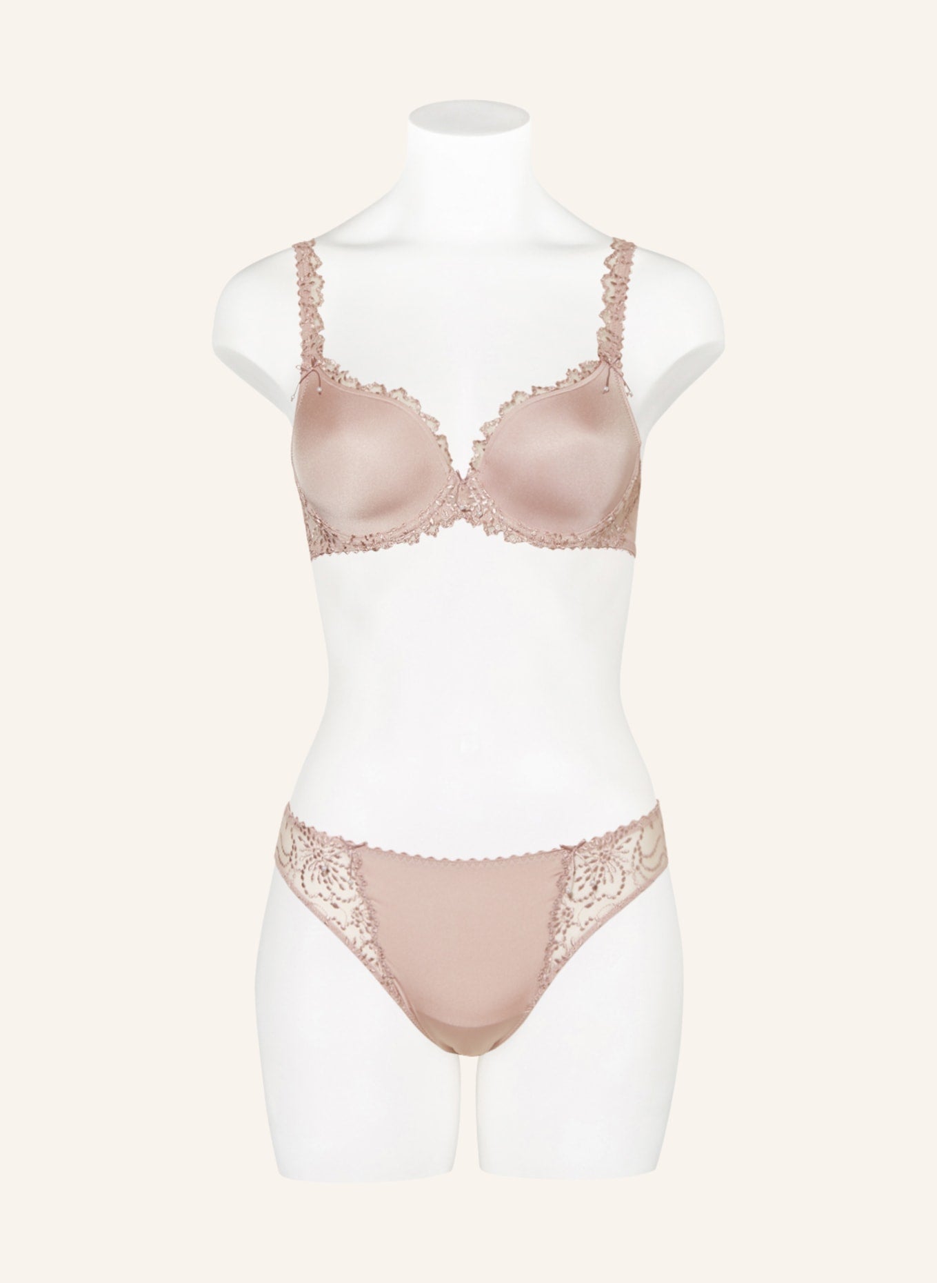 Bra MARIE JO BH JANE mit Schmuckperlen, rose