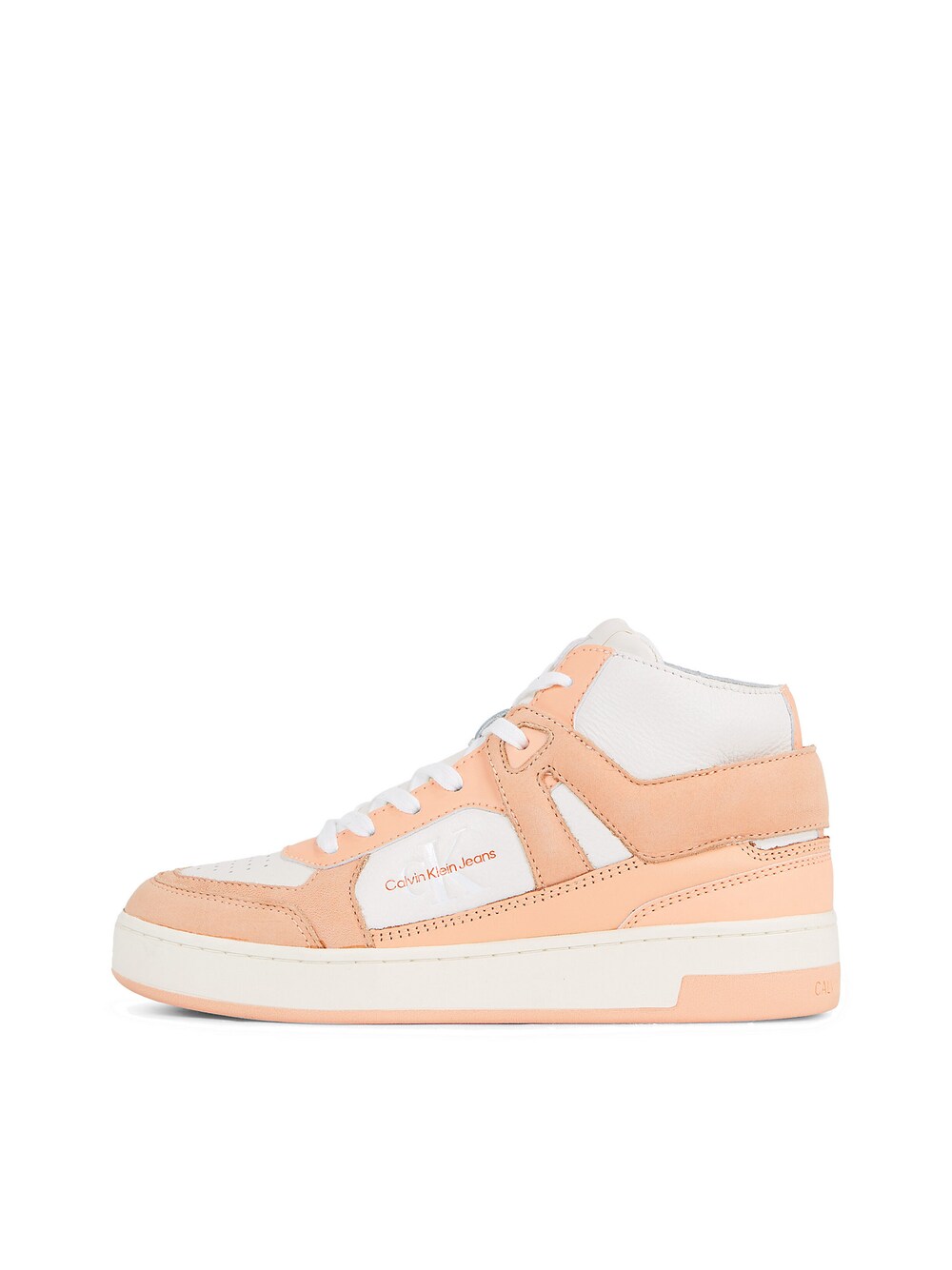 Calvin Klein High Top Sneakers, Light Orange