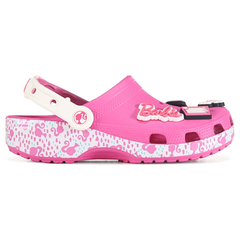 Barbie Crocs classic clogs collaboration, pink