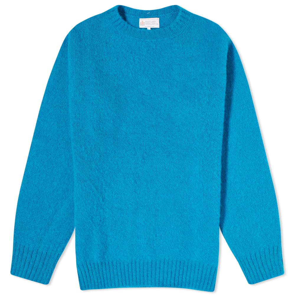 Shetland Woolen Co. Shaggy Crew Knit Sweater