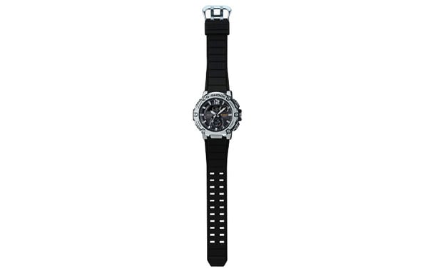 CASIO G-Shock G-Steel 'Silver Black' watch, black