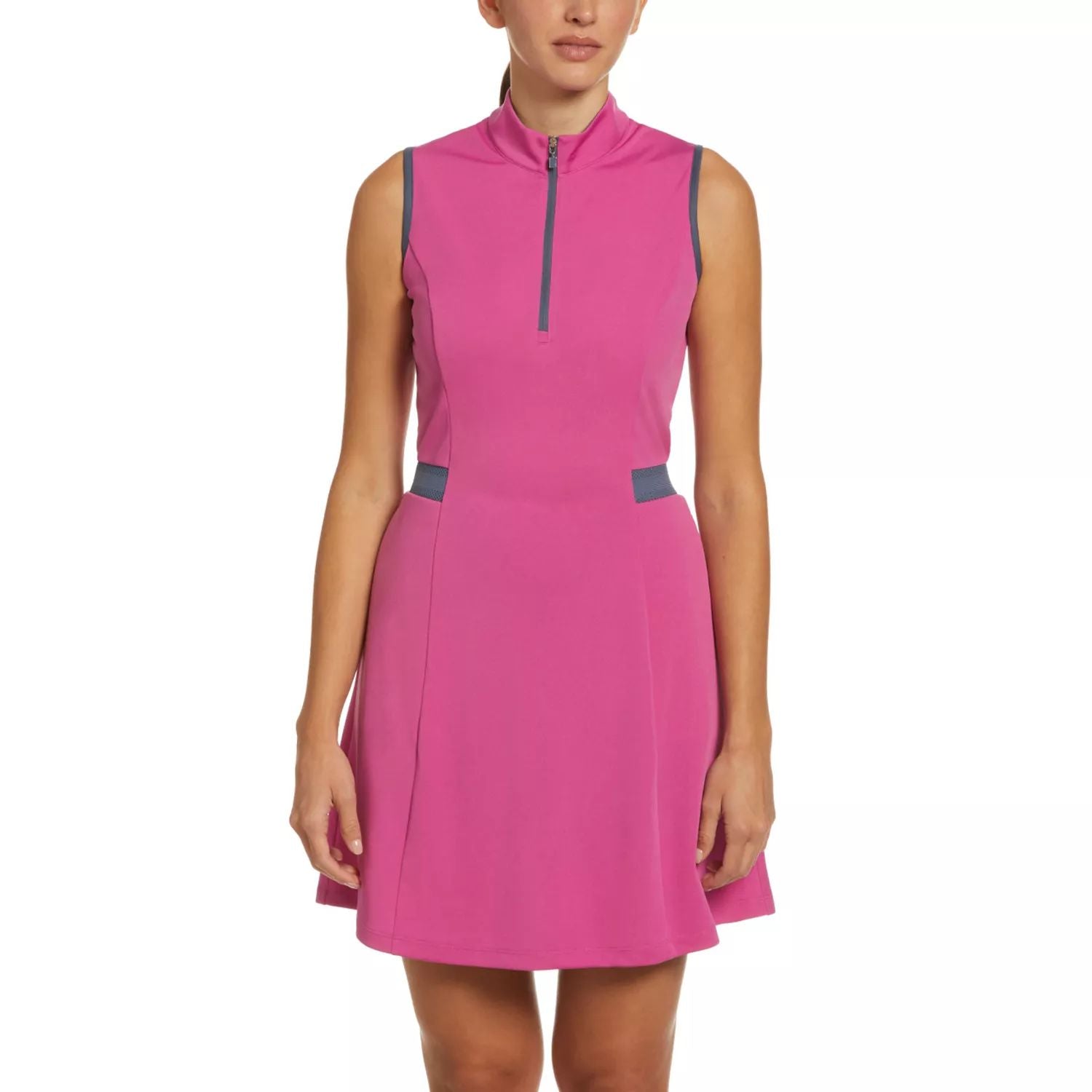 Women's Sleeveless Color Block Golf Dress for Grand Slams